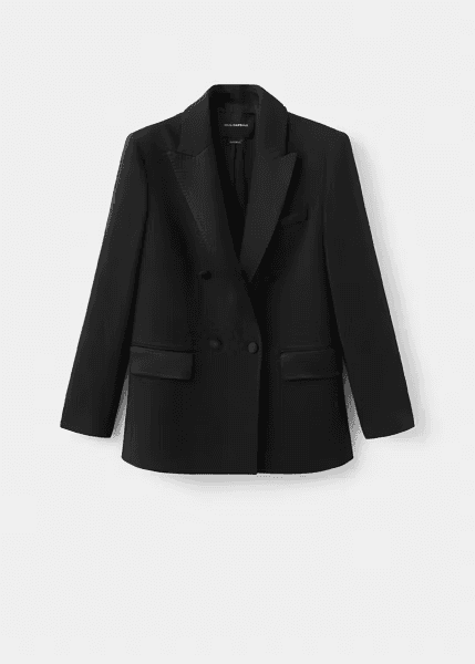 Áo blazer lyocell dáng suông